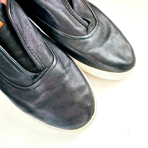 Frye Maya Cvo Leather Slip On Sneakers